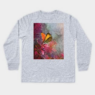 A Glimpse of Unaware Beauty Kids Long Sleeve T-Shirt